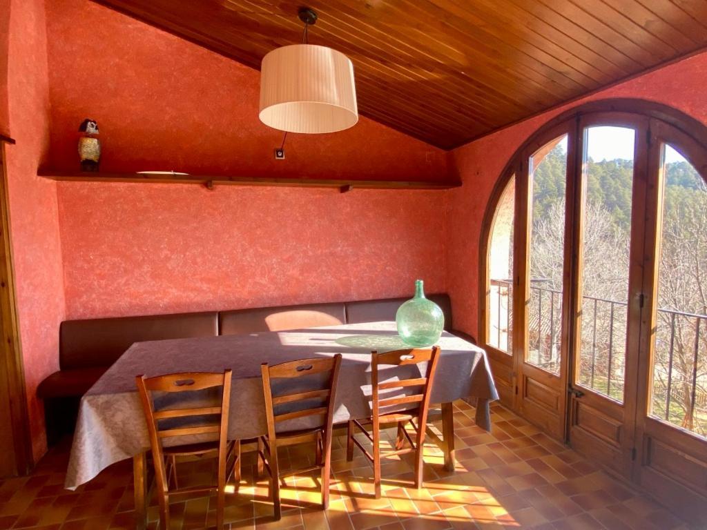 Campalans Hotel Rural Bungalows Mobilhomes Borredá Buitenkant foto